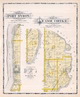 Port Byron Township, Canoe Creek Township, Hillsdale, Rock Island County 1905 Microfilm and Orig Mix